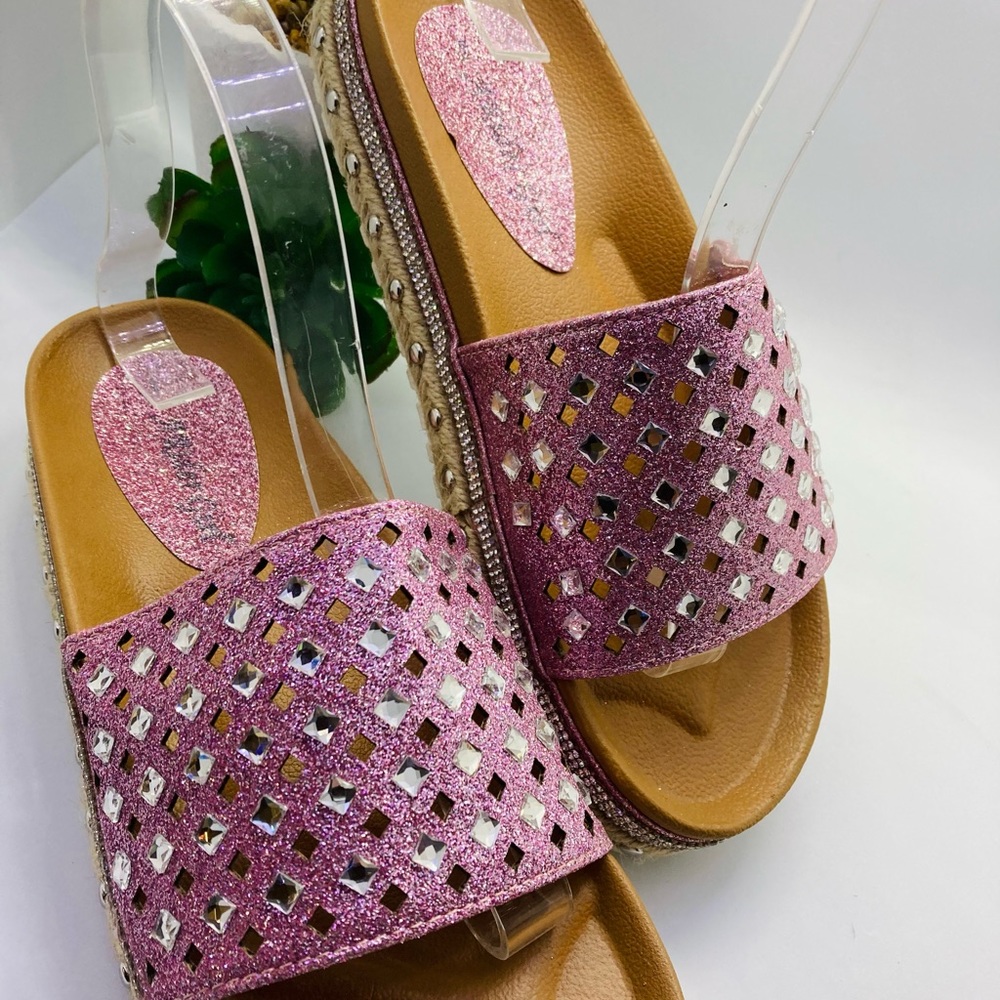 A Riders Girl Bling Sandals - Picture 3 of 5